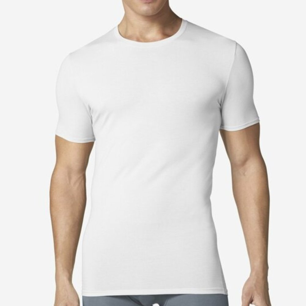 Tommy John NWT Second Skin Crew Neck Stay-Tucked Undershirt